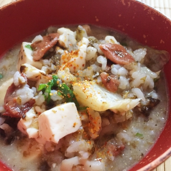 リメイク！梅干し海苔雑炊